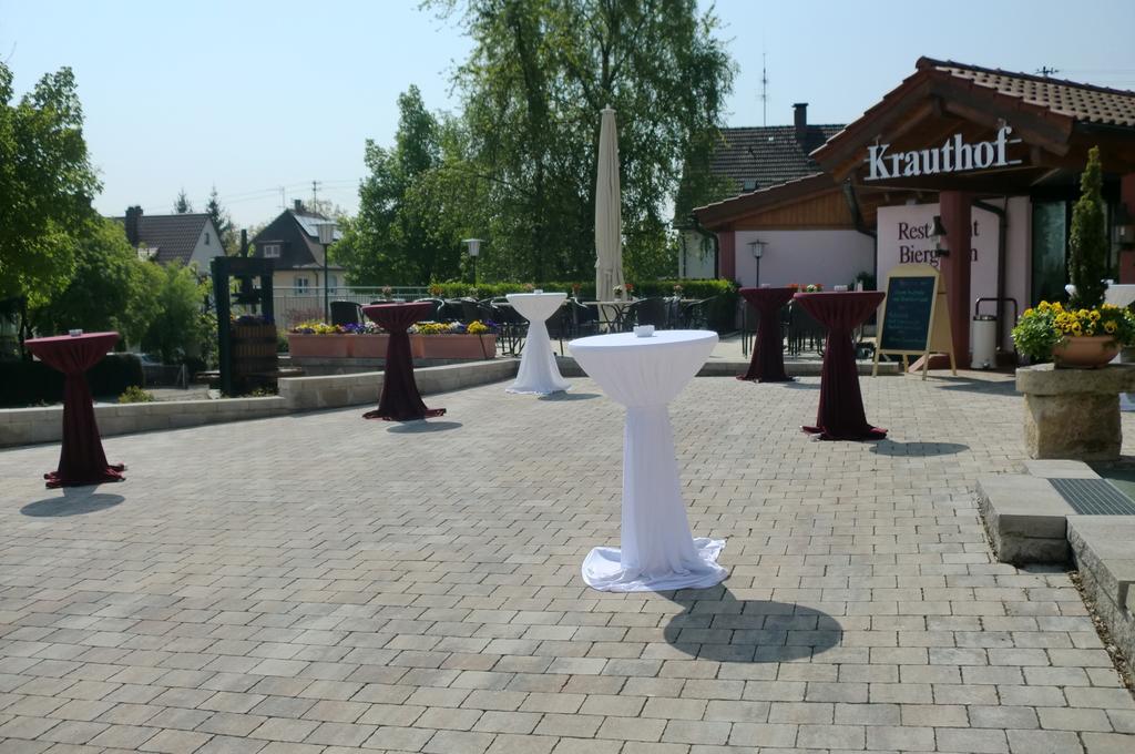 Hotel Krauthof ลุดวิกสบูร์ก ภายนอก รูปภาพ